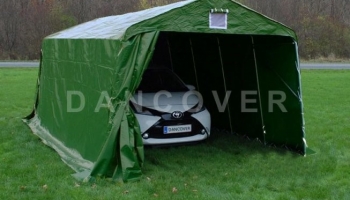 Garagetält Pro PVC 3.3 x 6.0 x 2.4 Grå 4 Allhall AB Köpa garagetält Allhall AB  Köpa garagetält Allhall AB Köpa garagetält Allhall AB