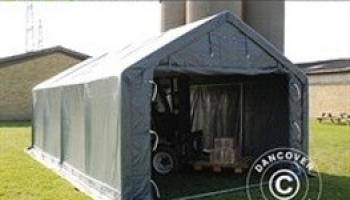  Lagertält  PRO 4 x 6 x 2 x 3,1 m Grå PVC 15616:-