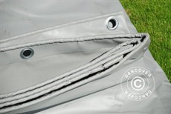 Presenning 7 x 5 m  PVC 500 g/m² Grå Nu! 1968:-