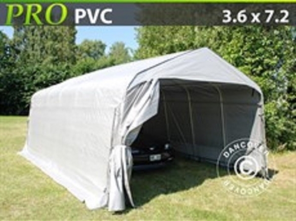 Garagetält PRO 3,6 x 7,2 x 2,68 PVC 10104:-