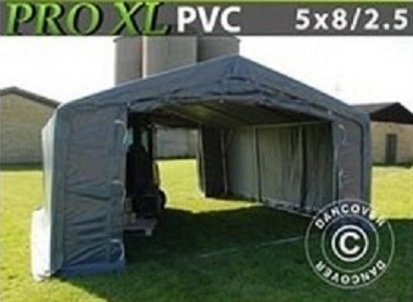 Lagertält  PRO 5 x 8 x 2,5 x 3,89 m XL 500 g/m² PVC 