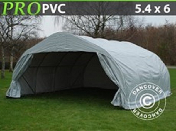 Dubbelt Garagetält 5,4 x 6 x 2,95 m PVC 15235:-