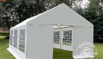 Partytält Plus 4 x 6 m Vit PE Nu! 4448:-