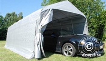 Båt/Garagetält PRO 3,6 x 8,4 x 2,7 Grå PVC 10300:-